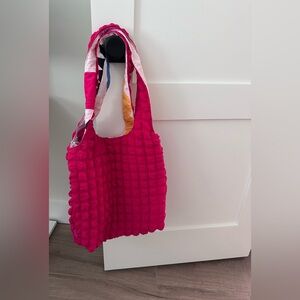 Benefit Quilted Puffer Bag